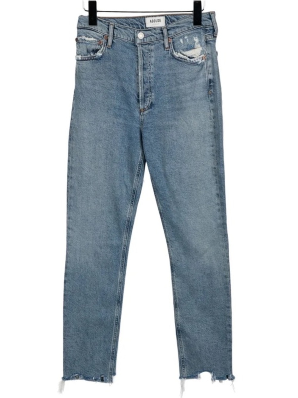 Agolde Mid-Rise Skinny Leg Jeans
Blue size 29